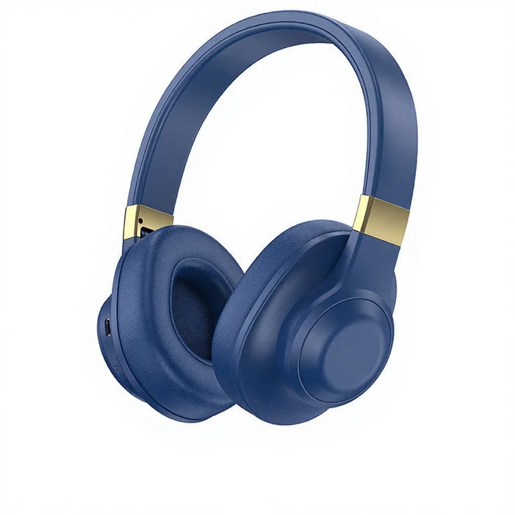 Kõrvapealsed juhtmevabad Bluetooth kõrvaklapid sügava bassiga ja pika akukestvusega