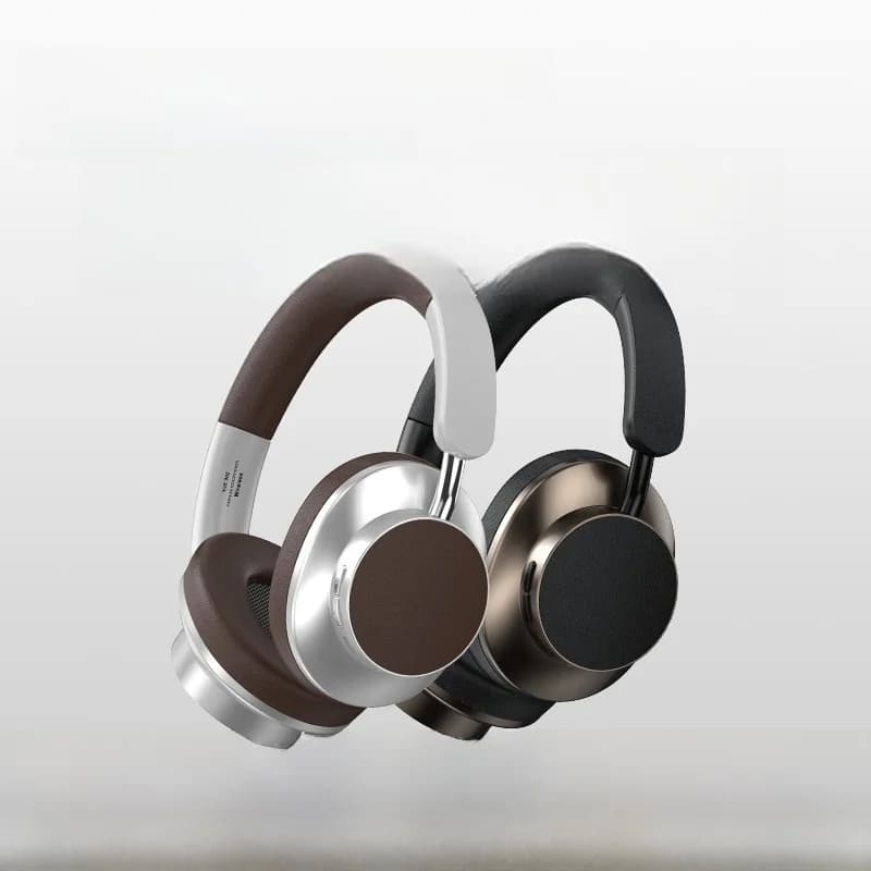 Retro kõrvapealsed Bluetooth-kõrvaklapid FM-raadio ja TF-kaardi pesaga