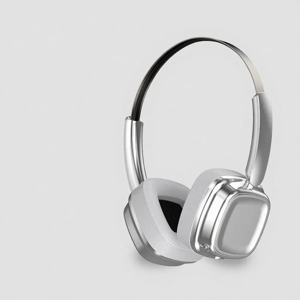 Retro kõrvapealsed juhtmevabad kõrvaklapid Bluetooth 5.4 Stereo Bass