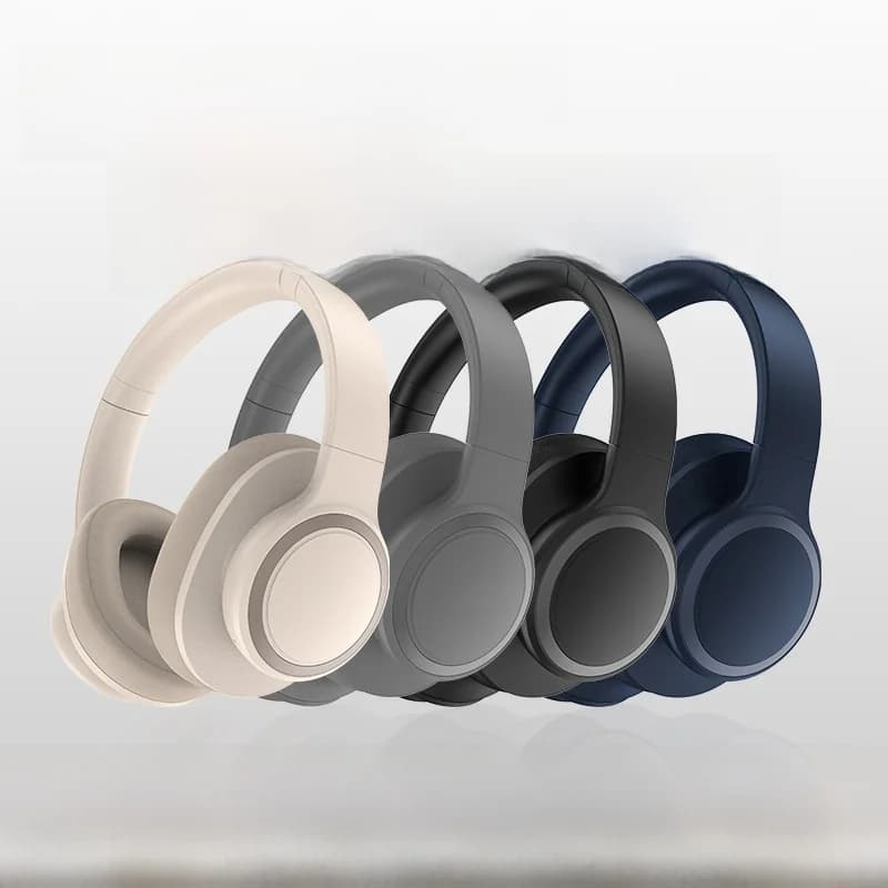Kõrvapealsed Bluetoothi kõrvaklapid aktiivse mürasummutuse ja mikrofoniga