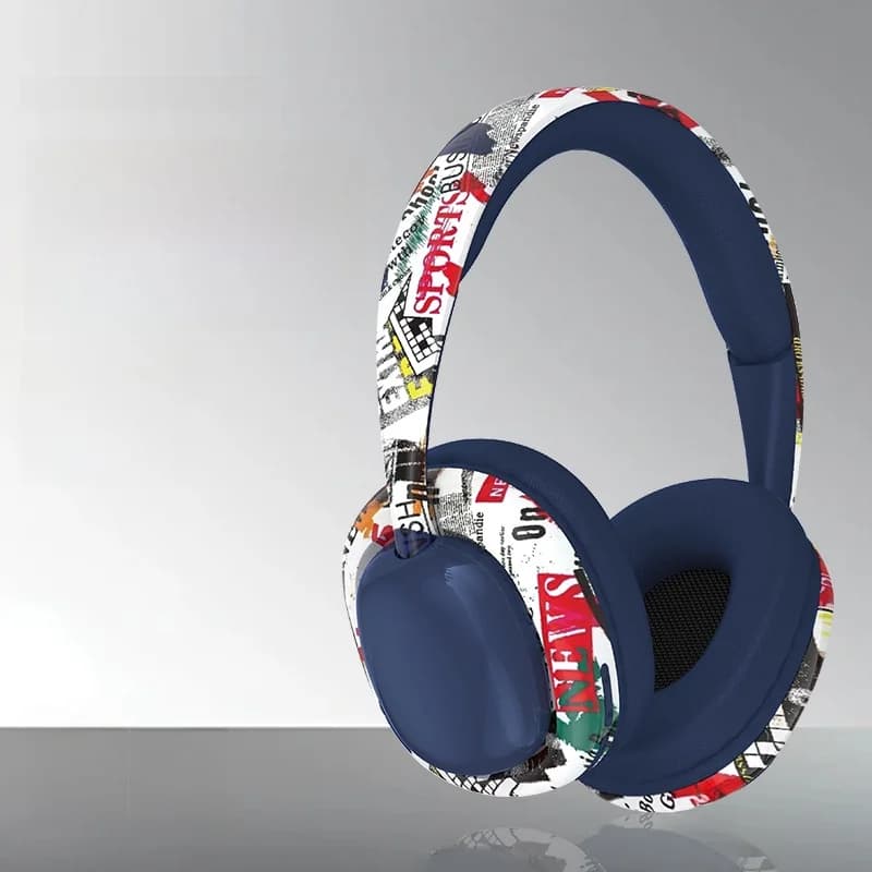 Kõrvapealsed Bluetooth-kõrvaklapid sügava bassi ja juhtmevaba ühendusega
