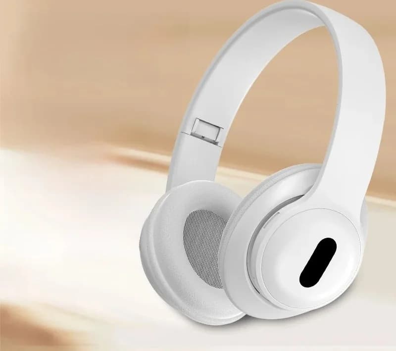 Kõrvapealsed juhtmevabad Bluetooth-kõrvaklapid FM-raadio ja TF-kaardipesaga