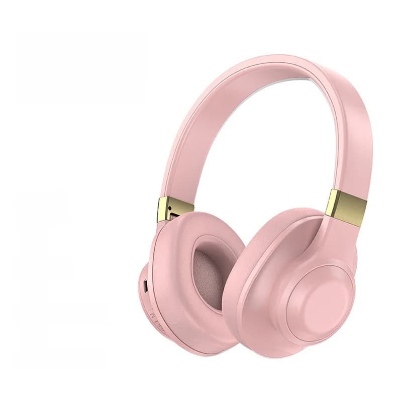 Kõrvapealsed juhtmevabad Bluetooth kõrvaklapid sügava bassiga ja pika akukestvusega