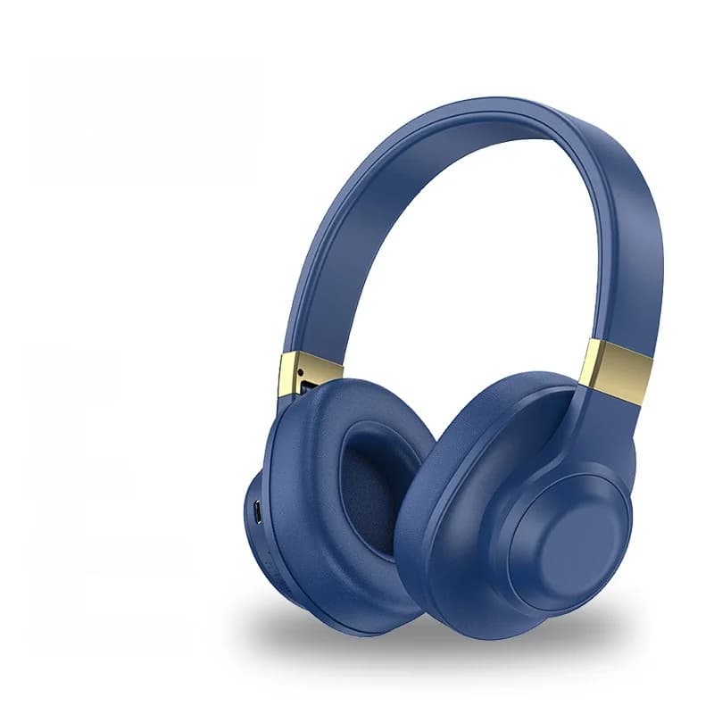 Kõrvapealsed juhtmevabad Bluetooth kõrvaklapid sügava bassiga ja pika akukestvusega
