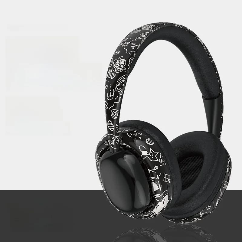 Kõrvapealsed Bluetooth-kõrvaklapid sügava bassi ja juhtmevaba ühendusega
