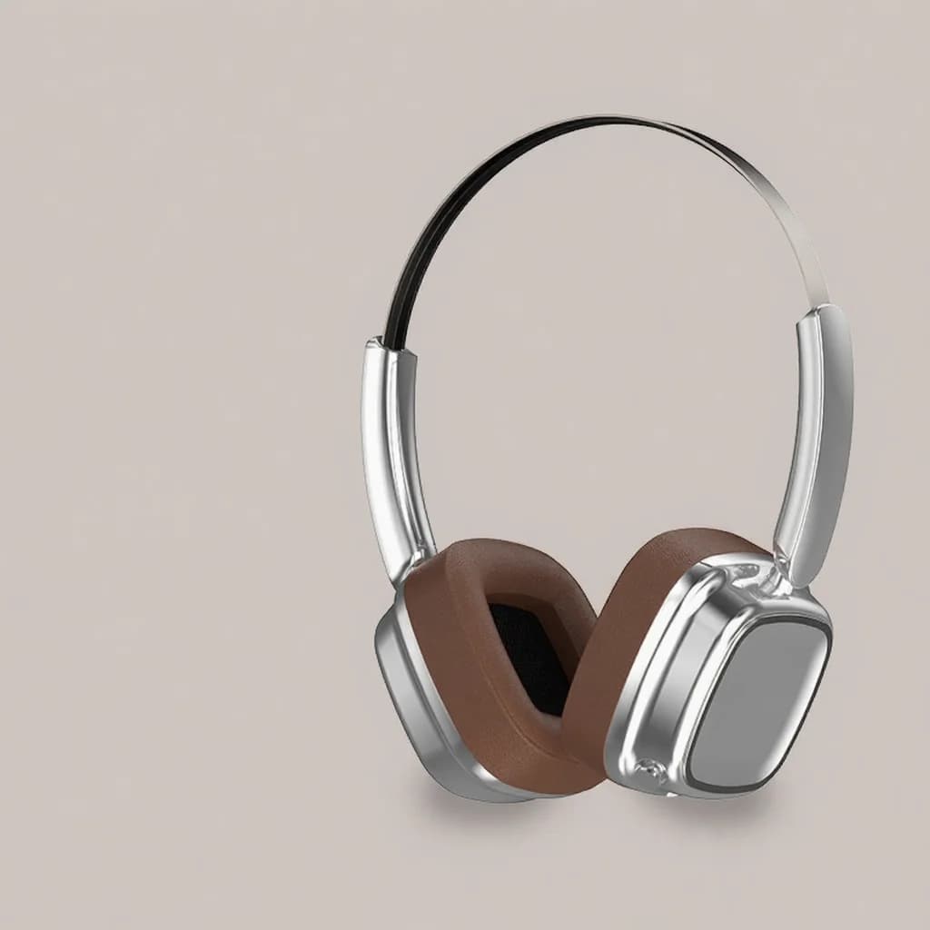 Retro kõrvapealsed juhtmevabad kõrvaklapid Bluetooth 5.4 Stereo Bass
