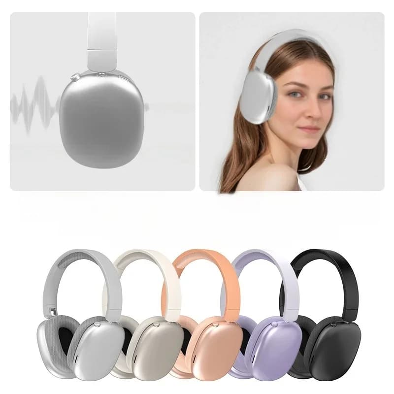 Active Noise Cancelling Wireless Bluetooth Headphones with Mic