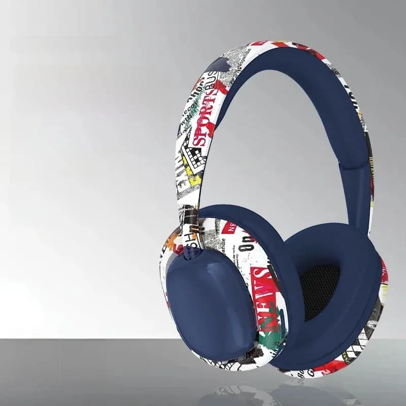 Kõrvapealsed Bluetooth-kõrvaklapid sügava bassi ja juhtmevaba ühendusega