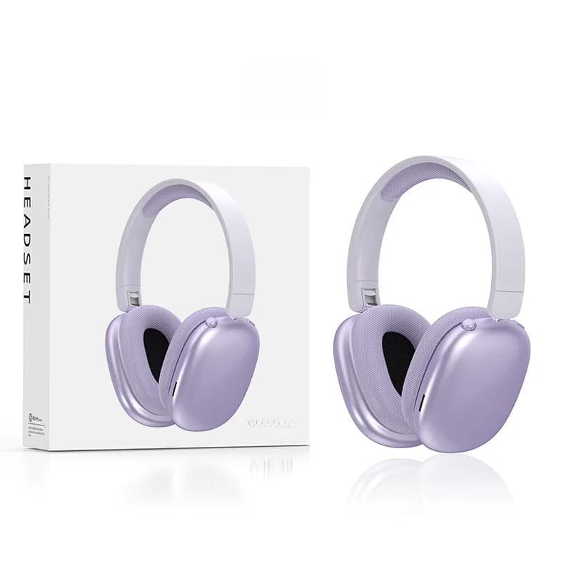 Juhtmevabad Bluetoothi kõrvapealsed kõrvaklapid pika aku kestvusega