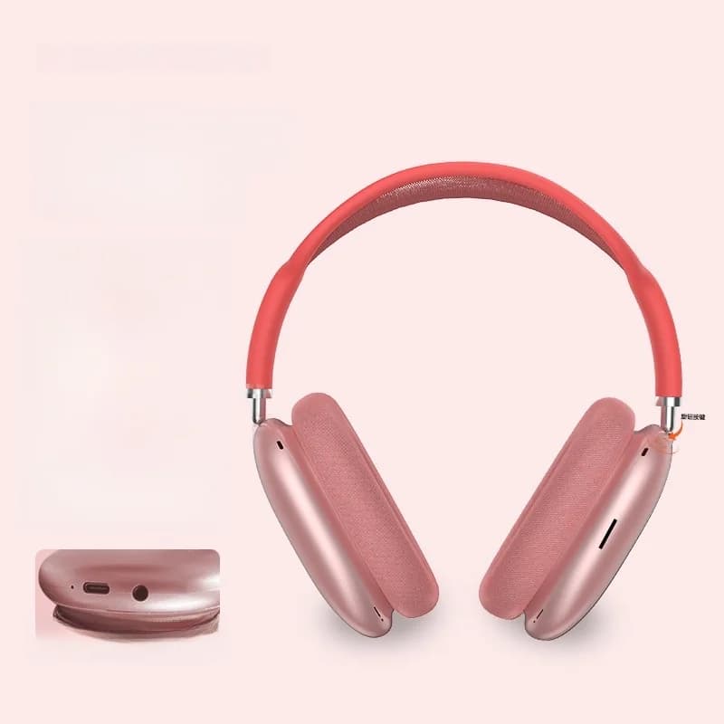 Bluetooth 5.4 kõrvaümbrised kõrvaklapid pöördnupuga ja FM-raadioga