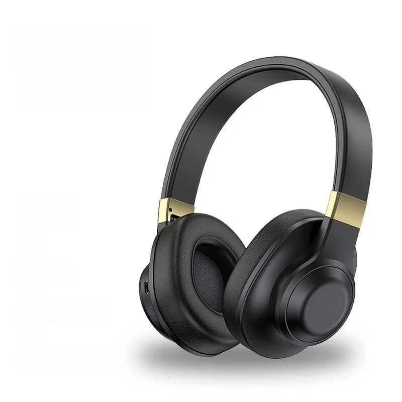 Kõrvapealsed juhtmevabad Bluetooth kõrvaklapid sügava bassiga ja pika akukestvusega