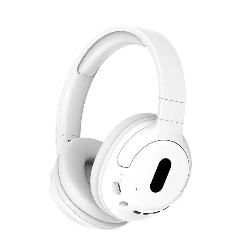 Juhtmevabad kõrvapealsed Bluetoothi kõrvaklapid mikrofoniga, kerge disain