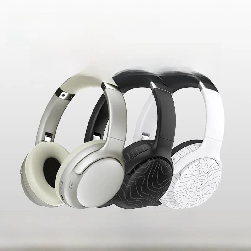 Juhtmevabad kõrvapealsed Bluetooth-kõrvaklapid FM-raadio ja müravähendusega