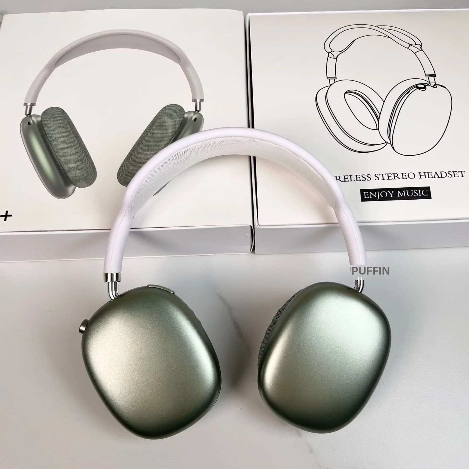 Juhtmevabad Bluetoothi kõrvaklapid FM-raadio ja TF-kaardi pesaga