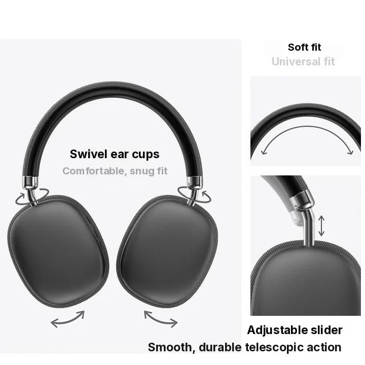 Juhtmevabad Bluetooth-kõrvaklapid sügava bassiga ja Type-C laadimisega