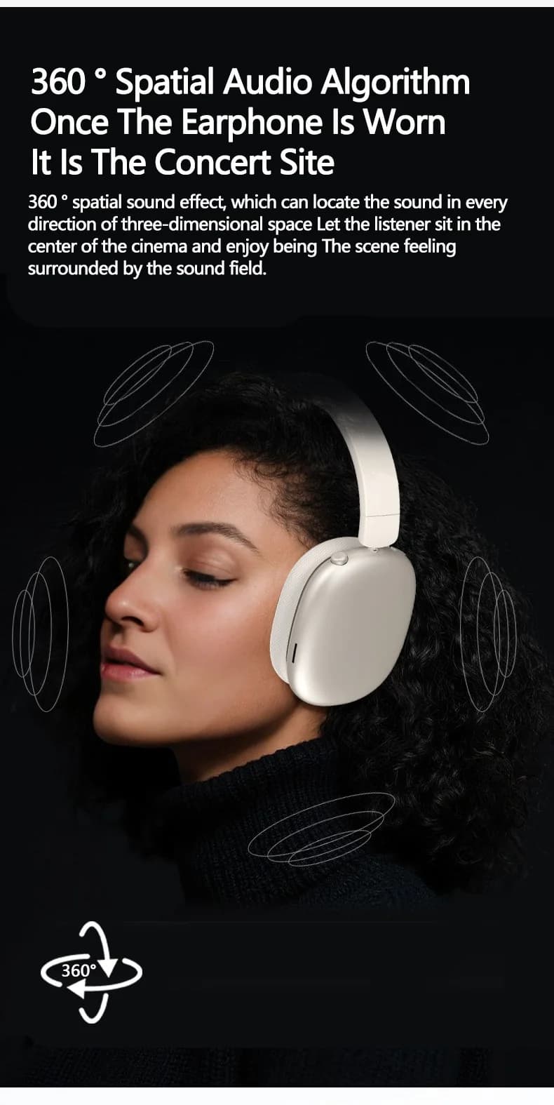 Aktiivse mürasummutusega juhtmevabad Bluetooth kõrvaklapid mikrofoniga